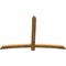 Ekena Millwork Bellingham Rough Sawn Timber Gable Bracket, Western Red Cedar, 72"W x 48"H x 2"D x 4"F, 16/12 Pitch GBW072X48X0204BEL00RWR - alternate 4